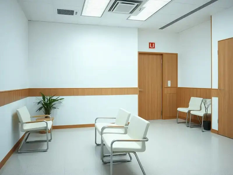 クリニック待合室施工事例
