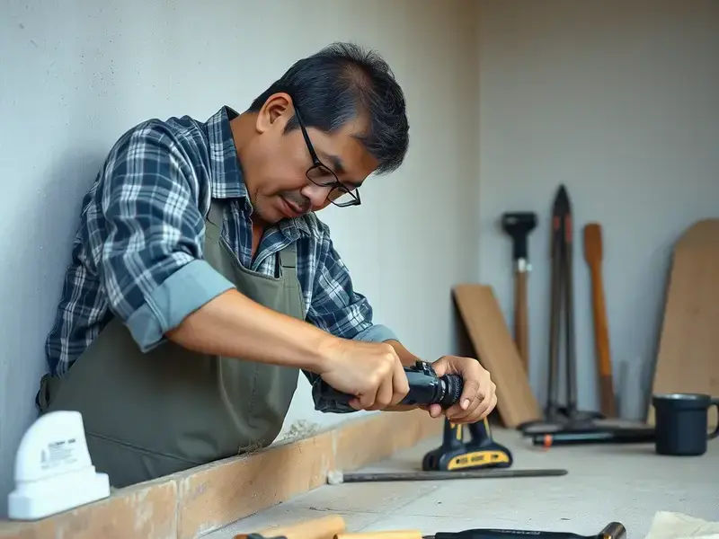 メンテナンス作業の様子